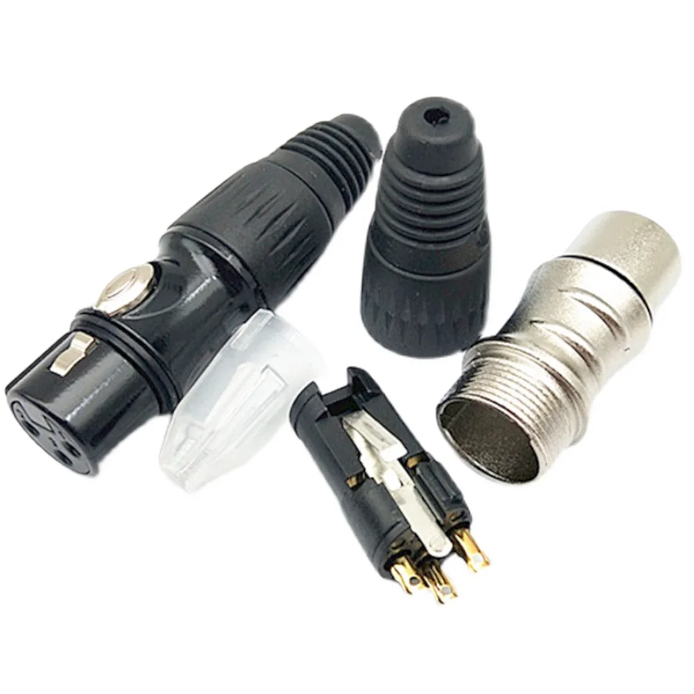 Spina Xlr Maschio Connettore Del Cavo Microfono Della Linea