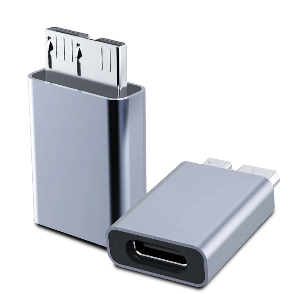 ตัวเลือกสินค้า อะแดปเตอร์ USB-C to Micro USB 3.0 ชาร์จเร็ว รองรับฮาร์ดดิสก์