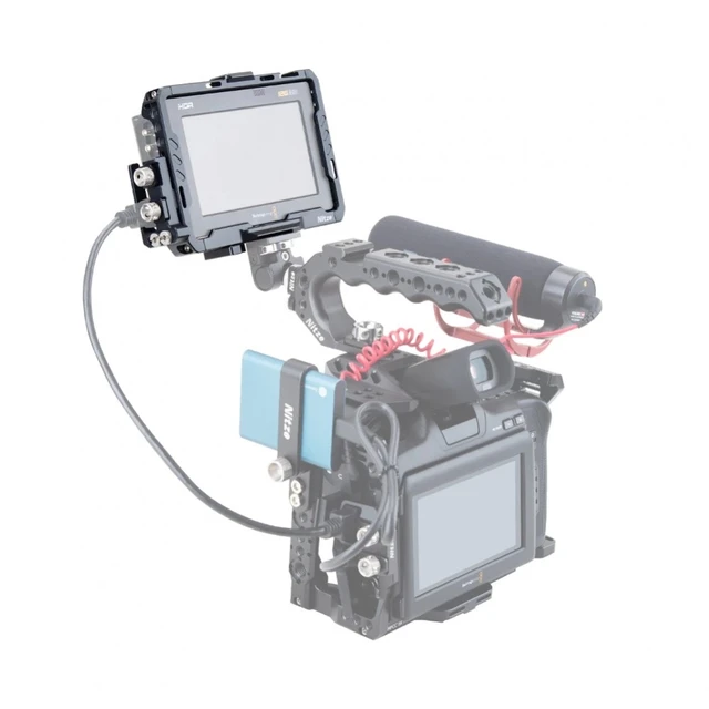 ビデオアシストキット JT-B01B 5 12g 3g ケージモニター : Nitze Cage Kit for Blackmagic Video Assist 5\" 12G