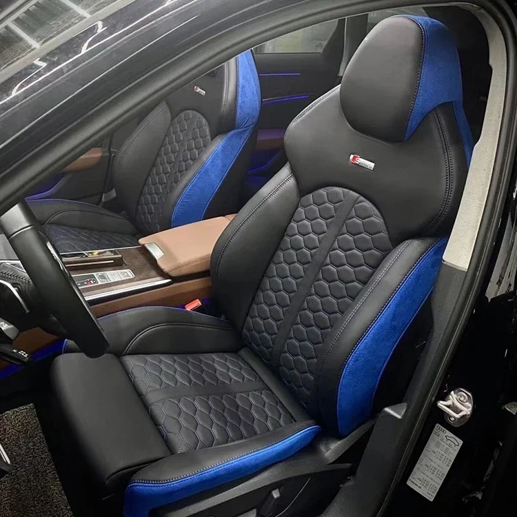 car seats sports racing leather design bucket for Audis A3 A4 A5 A6 A7 A8 Q3 Q5 Q7
