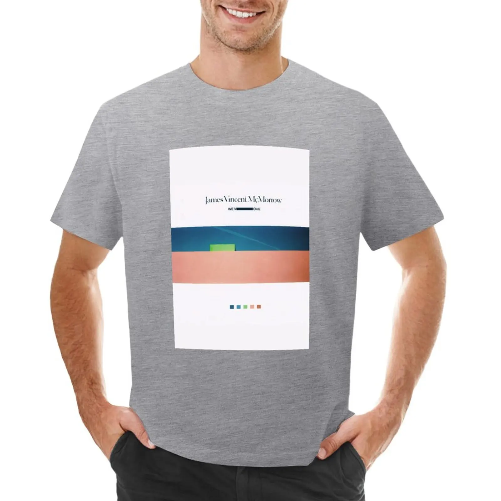 

James Vincet McMorrow We Move T-shirt customizeds oversizeds kawaii clothes mens t shirts pack