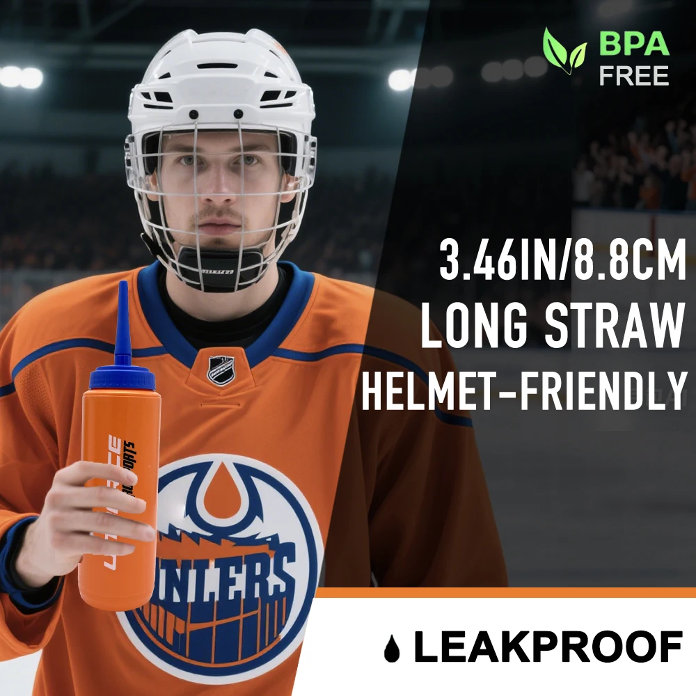 Sports Bottle Ice Hockey Football Lacrosse BPA Free Training Equipment