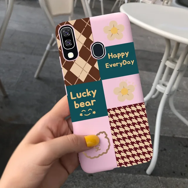 Amazon Samsung Galaxy A40 Phone Covers For Samsung A40 Case Luxury Lattice  Art Painted Shockproof Bumper