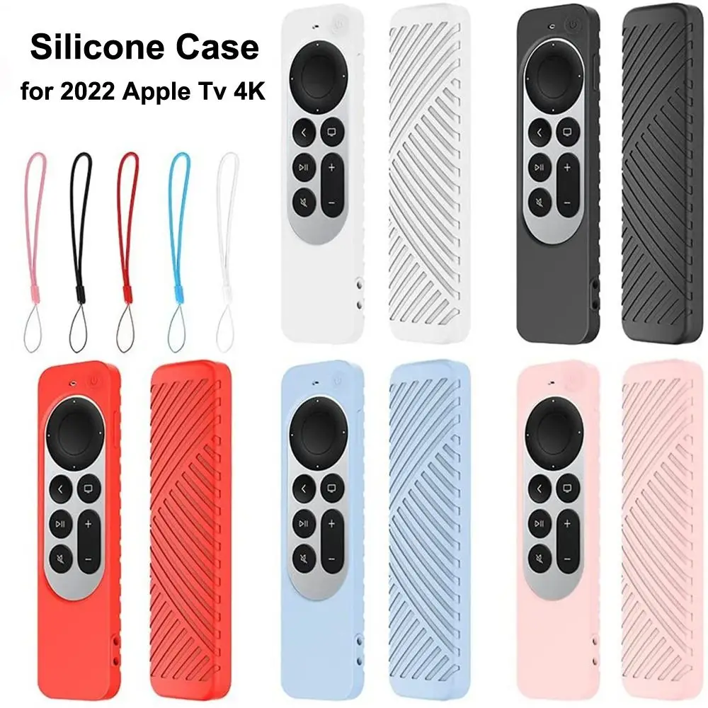 Silicone Remote Control Cover with Luminous Lanyard - Enhanced Protection