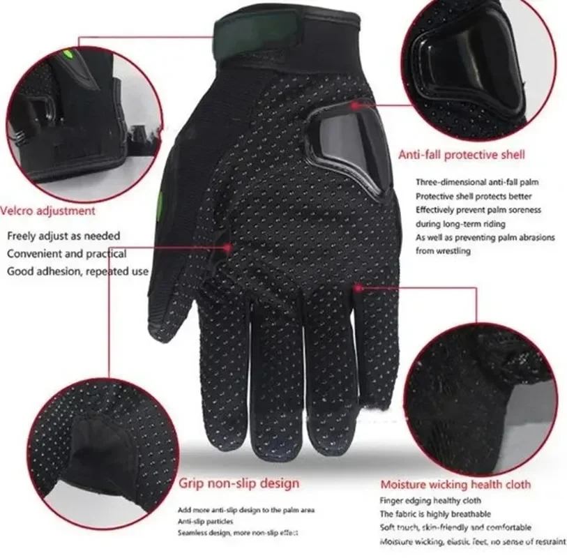 Sport Gloves Kawasaki's Off Road Motocross Gloves Dirt Bike Gloves