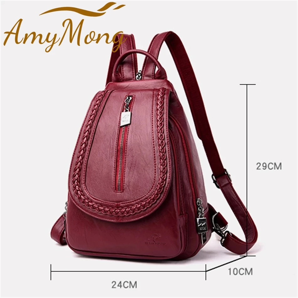 Women Fashion Backpack Purses Multipurpose Design Convertible