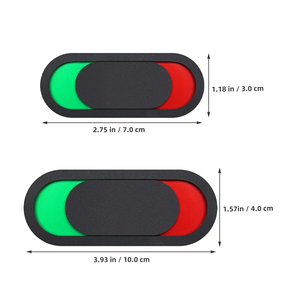6개입 상업용 및 매장 간판용 아크릴 슬라이드 표시기, 사무실, 화장실, 회의실 문용, 자가 접착식, 사용중 표시