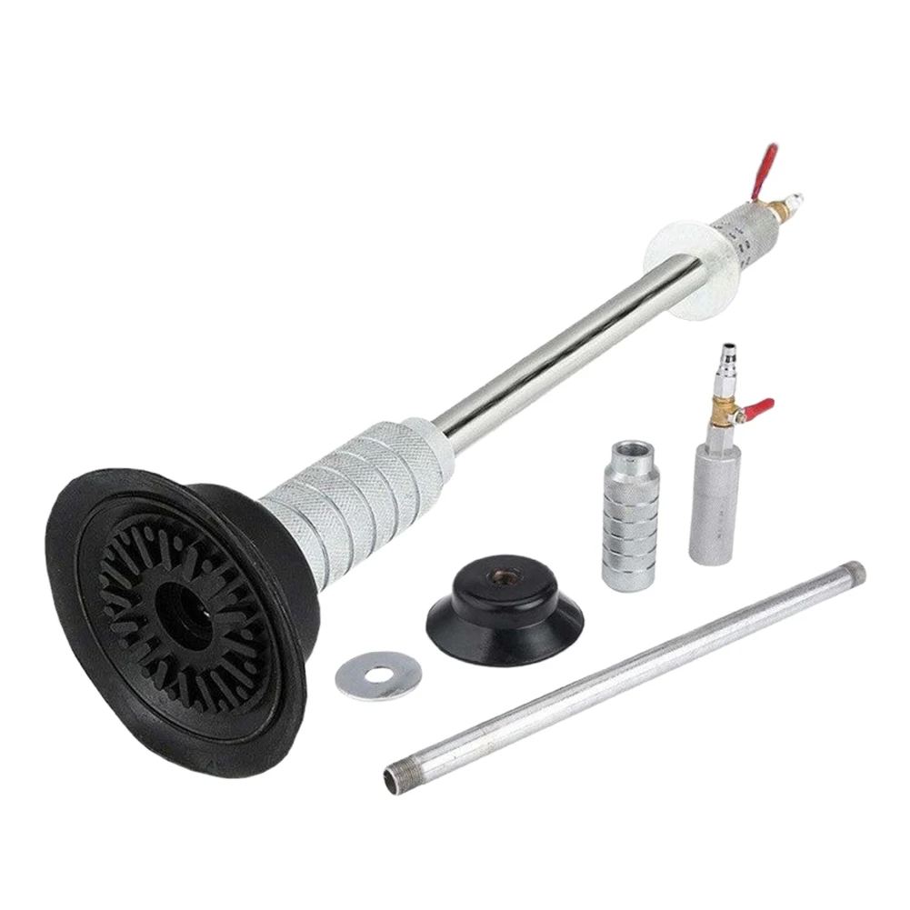 Kit De Reparación De Abolladuras Con Ventosa Neumática - Martillo Deslizante Para Carrocería De Coche (Cobre Y Aluminio)