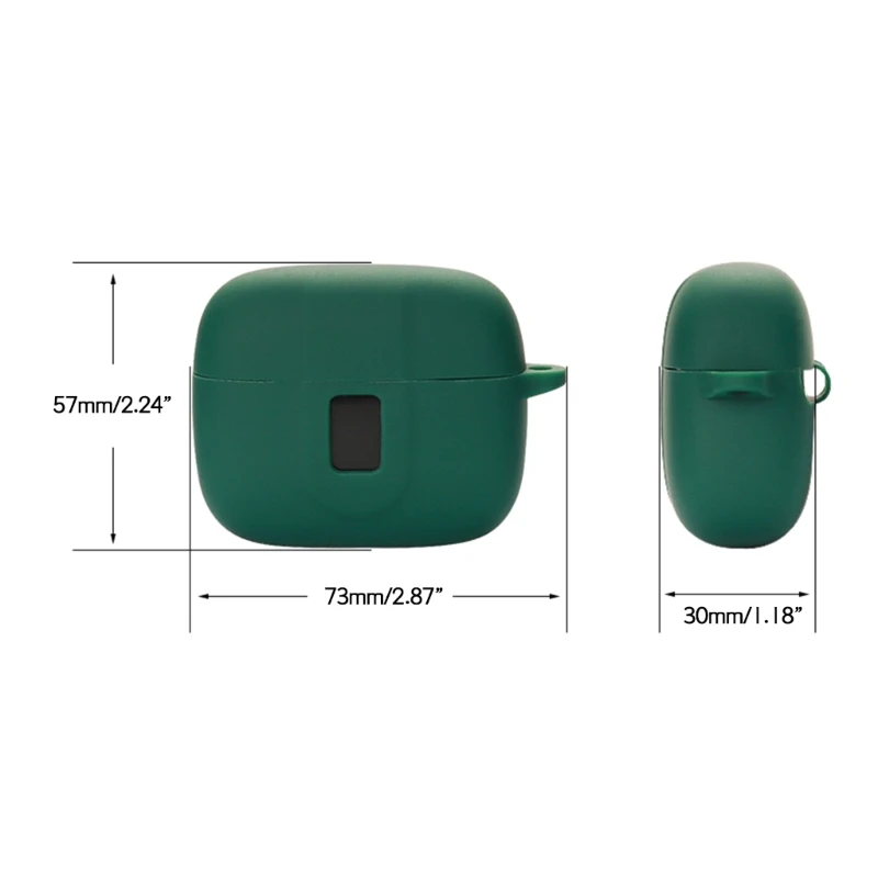 Shockproof Silicone Earphone Case Protective Shells for TAGRY X08 Wireless Headphone Washable Silicone Case Accessories F19E earphone silicone eartips