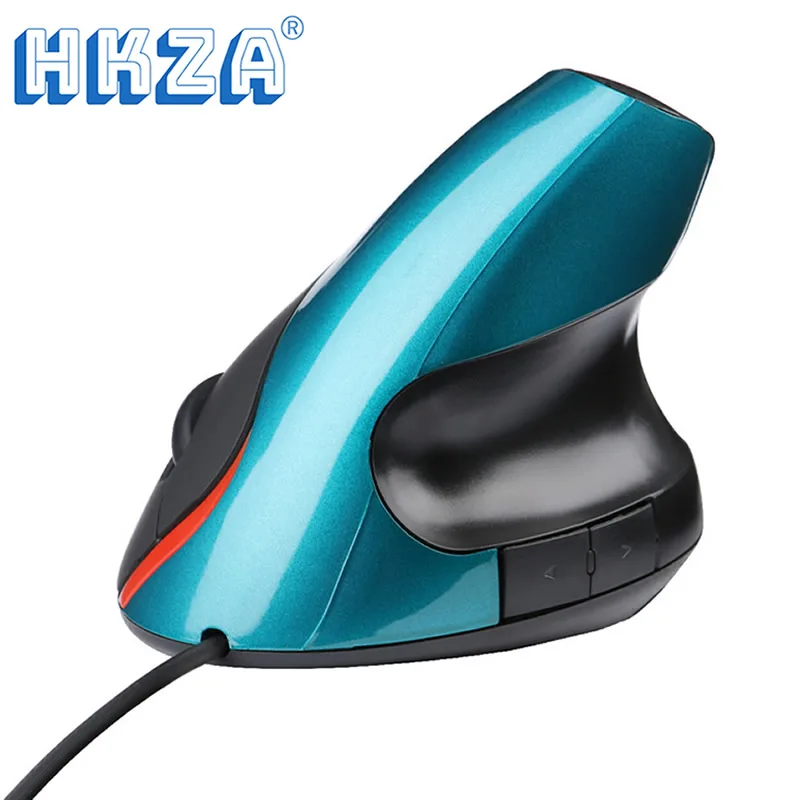 Mouse Ergonômico Vertical da Mão Direita Usb Plug Wired Mouse para Jogos de Computador Mouse Óptico para Gamer pc Portátil