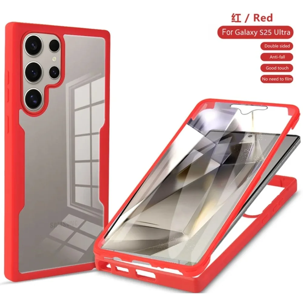 360° Full Body Dual Layers Protective Case with Screen Protector Film