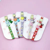 Cute Pet Collar,adjustable Cat Collars with Flower Tassel Decoration, Safety Buckle Bell To Prevent Lost Cat Collar,pet Supplies 2