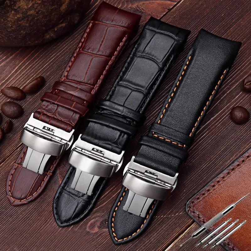 Unique Affordable Leather Wristwatch Strap T087.407.46.057.00_K0003766 main image 1