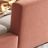 Lit de lecture moderne chambre Unique filles rembourrage Double lit Queen salon tables de nuit Letto Matrimoniale meubles de maison 4