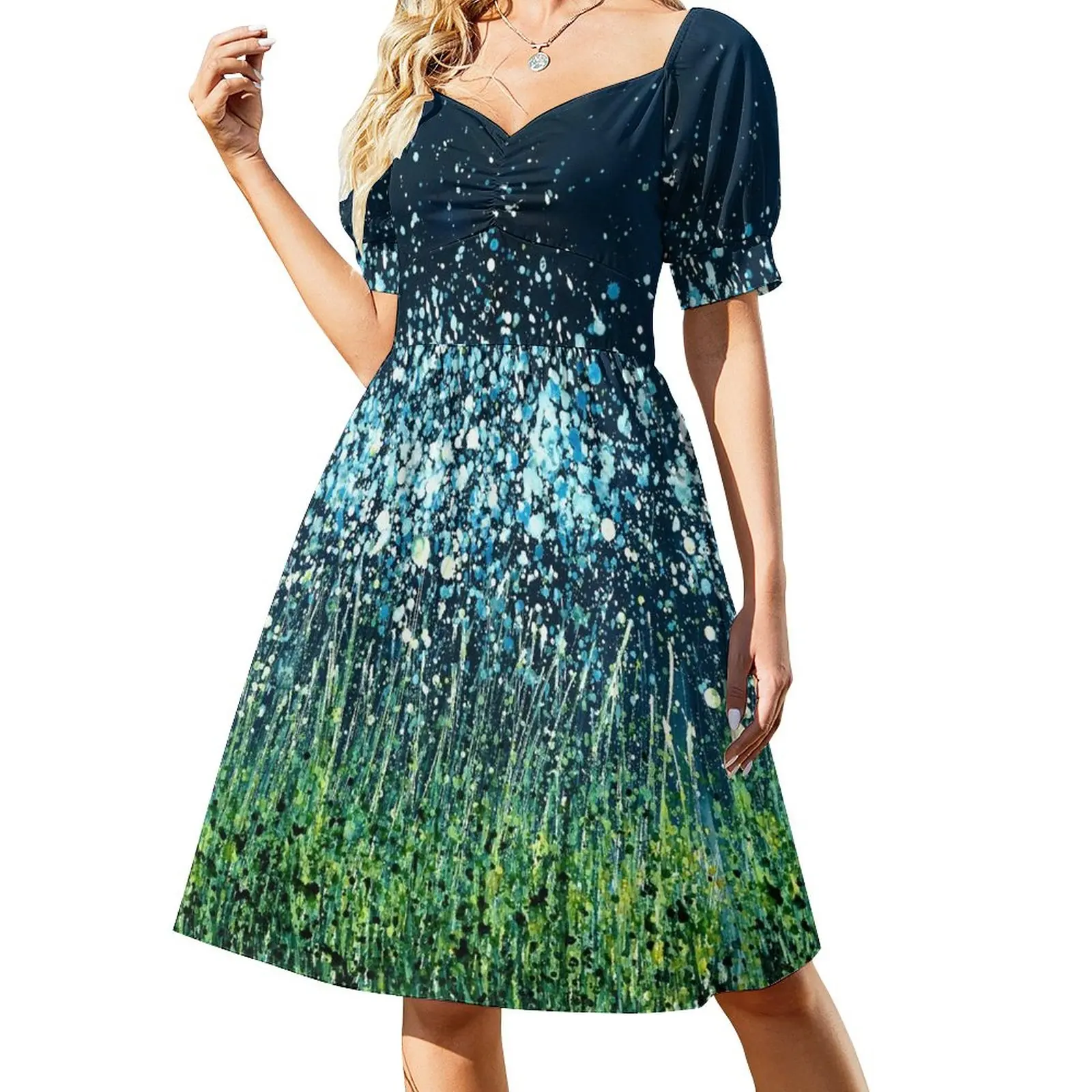 

Night Flowers Dress summer dresses womens 2023 dress for woman Long veiled dresses