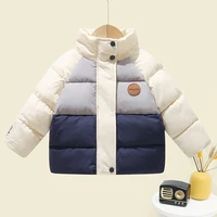 Jacke Herbst Winter Patchwork  Daunen – Bild 2