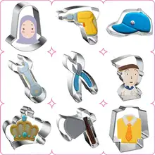 

Cookie Cutter for Labor Day - Hammer, Wrench, Saw - Father's Day Biscuit Fondant Bread Mold - Stainless Steel Kitchen Tools