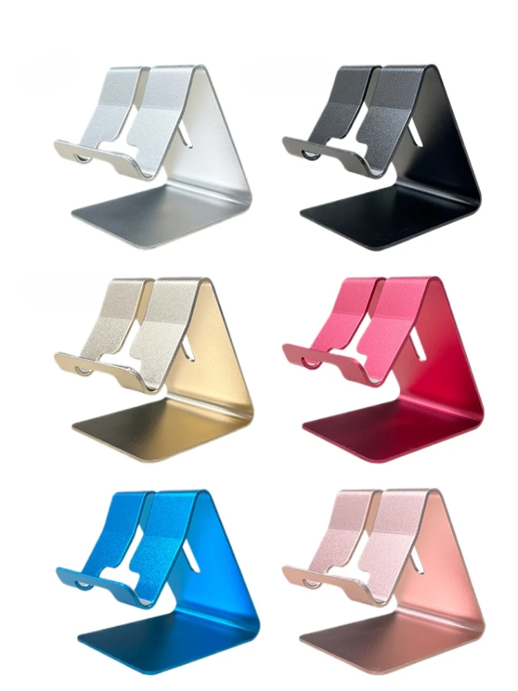 Gold Rose Gold Phone Holder Universal Desktop Phone Stand Desk Organizer Tablet Holder Mount Stand for Samsung iPhone iPad 6