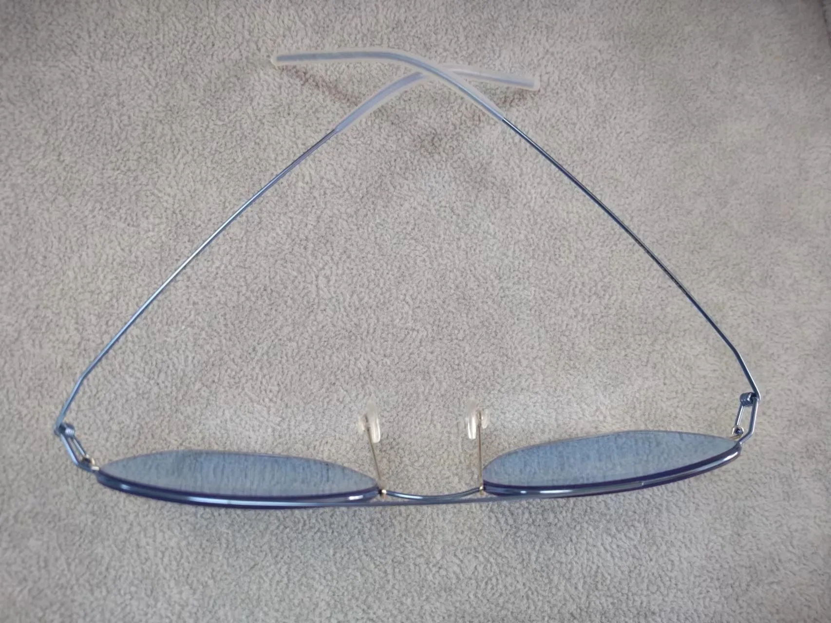 Bobbie Titanium Sunglasses Side Display