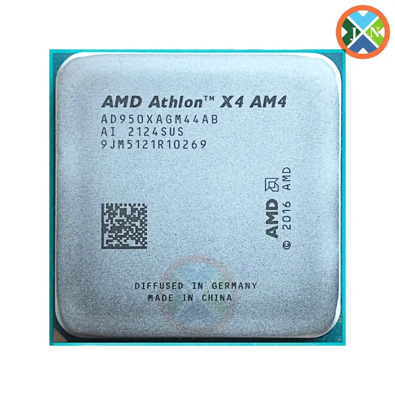 Processador Quad-core Amd Athlon x4 950 Quad-thread l2 = 2m 65w Soquete Am4 3.5 Ghz Ad950xagm44ab
