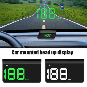 Tachimetro digitale per auto Display head-up Display in tempo reale GPS Velocità universale Proiettore per parabrezza Accessori per auto