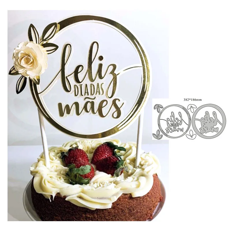 

Новинка, форма для рельефного тиснения с круглыми буквами, металлические пресс-формы 2023 для рукоделия, декоративные формы для скрапбукинга, изготовления альбомов и открыток