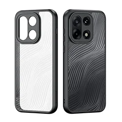 DUX DUCIS Outdoor Military-Grade Airbag Anti-Fall Shockproof Armor Case with Acrylic Back Cover for OnePlus 13 (Black)