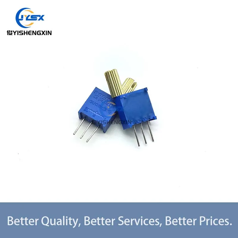 3296W Handle Potentiometer ResistanceOhm Trimpot Trimmer 1K-1M ohm 100R-500R 2PCS multiturn potentiometer linear potentiometer rotary potentiometer trimmer potentiometer electronic components