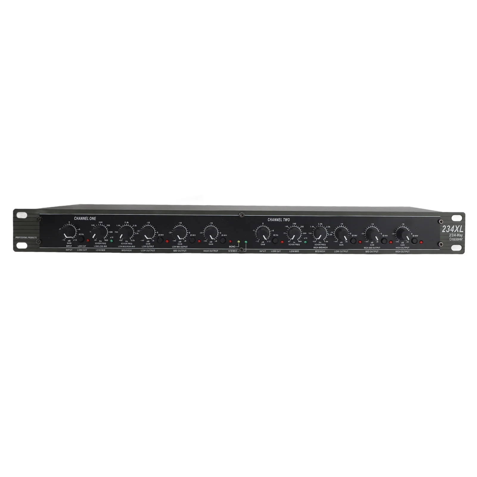 234XL Crossover Professional Stereo 2/3 Way Mono 4 Way Crossover for Outdoor Stage Performance new