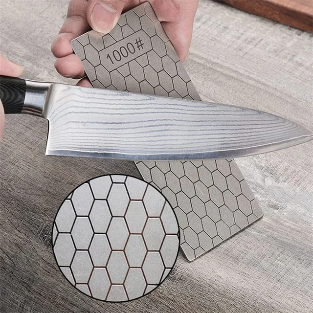 Diamond Stones for Sharpening Kitchen Cutlery