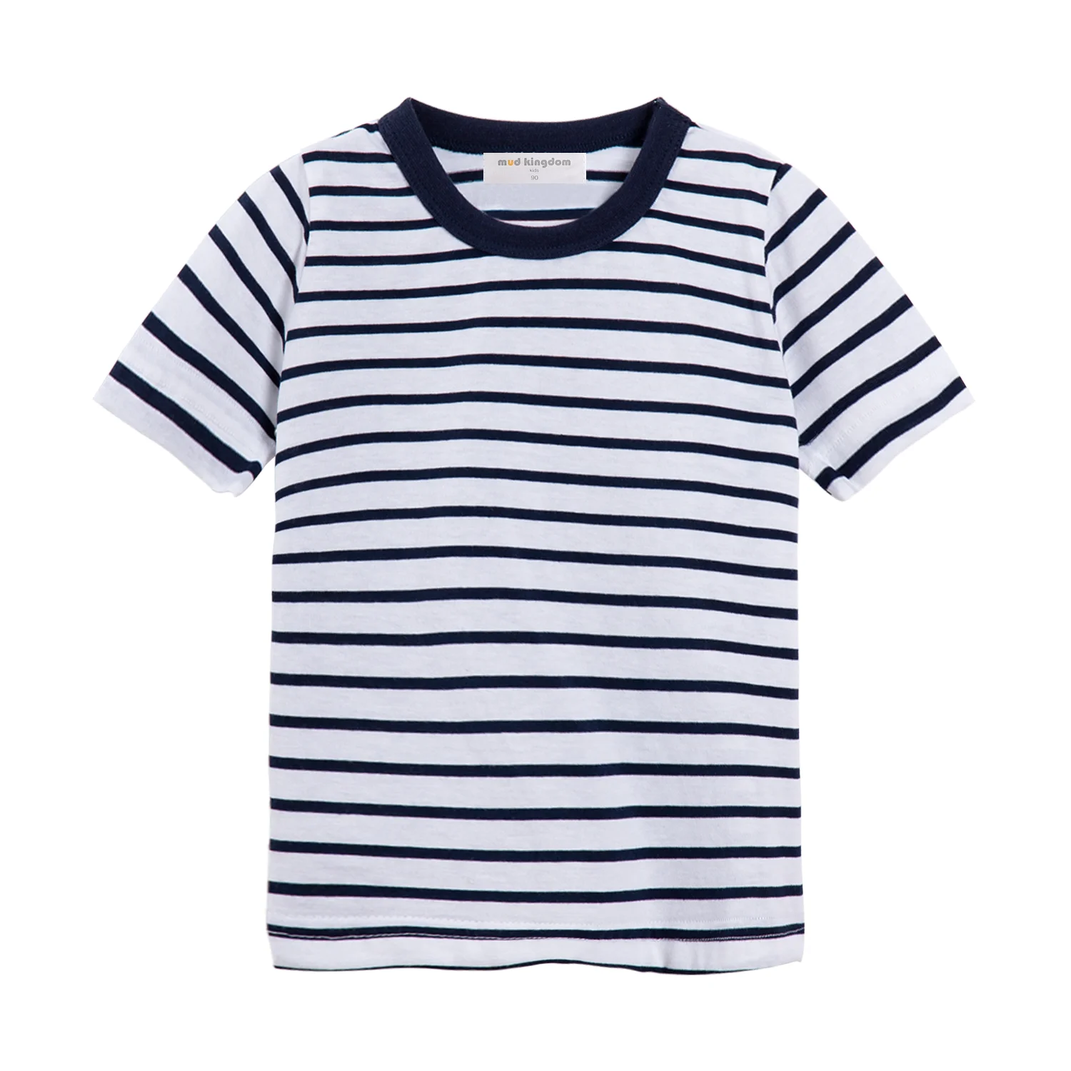 Mud Kingdom Men's Long Sleeve Striped T-Shirt - Soft Cotton Blend, Fitted Casual Tee, Multiple Color Options - View #5