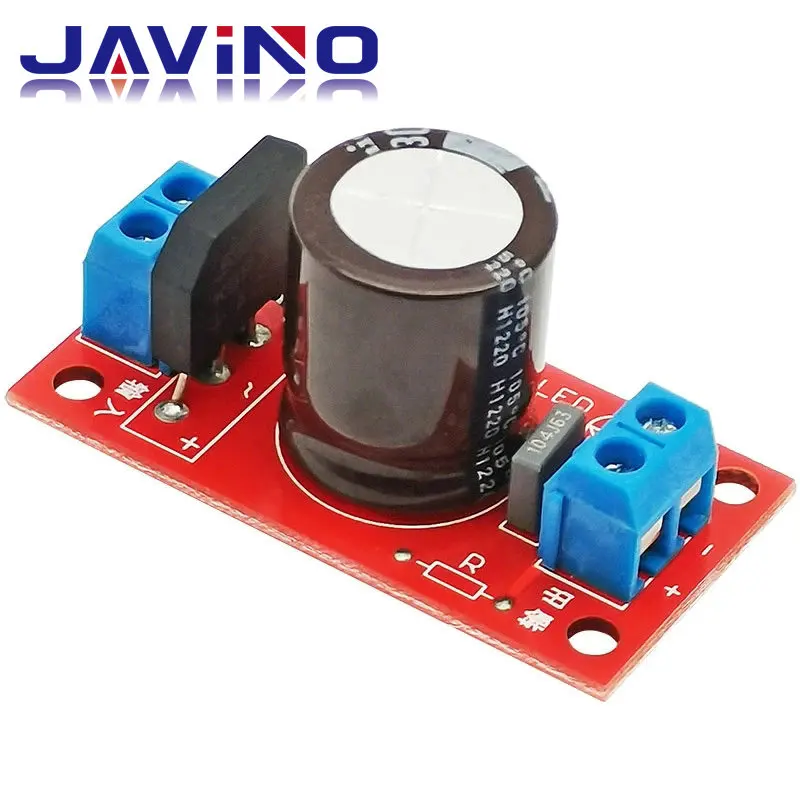 Rectifier Filter Power Board 3A Rectifier Power Amplifier 8A with Red