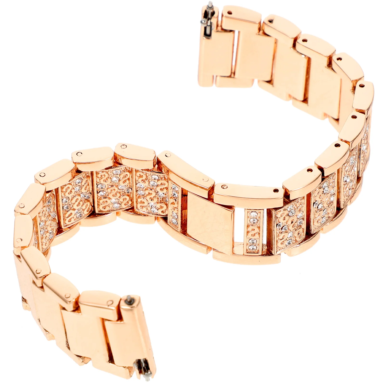 

Diamond Watch Strap Elegant Watchstrap Bands Replacement Reusable Shiny