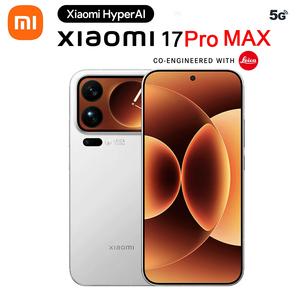 Cn versão xiaomi 17 pro max smartphone 6.9 