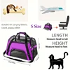 Portable Dog Cat Carrier Bag Pet Puppy Travel Bags Breathable Mesh Small Dog Cat Dogs Outdoor Tent Carrier Outgoing Pets Handbag 6