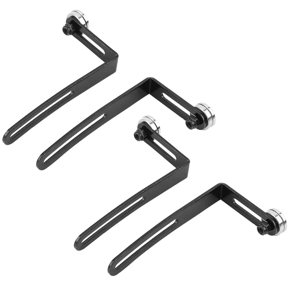 RC 메탈 L 브래킷 자동차 쉘 바디 마운트 L 브래킷 (자석 포함) Axial SCX10 1/10 스케일 RC 크롤러 바디 마운트 L 브래킷용