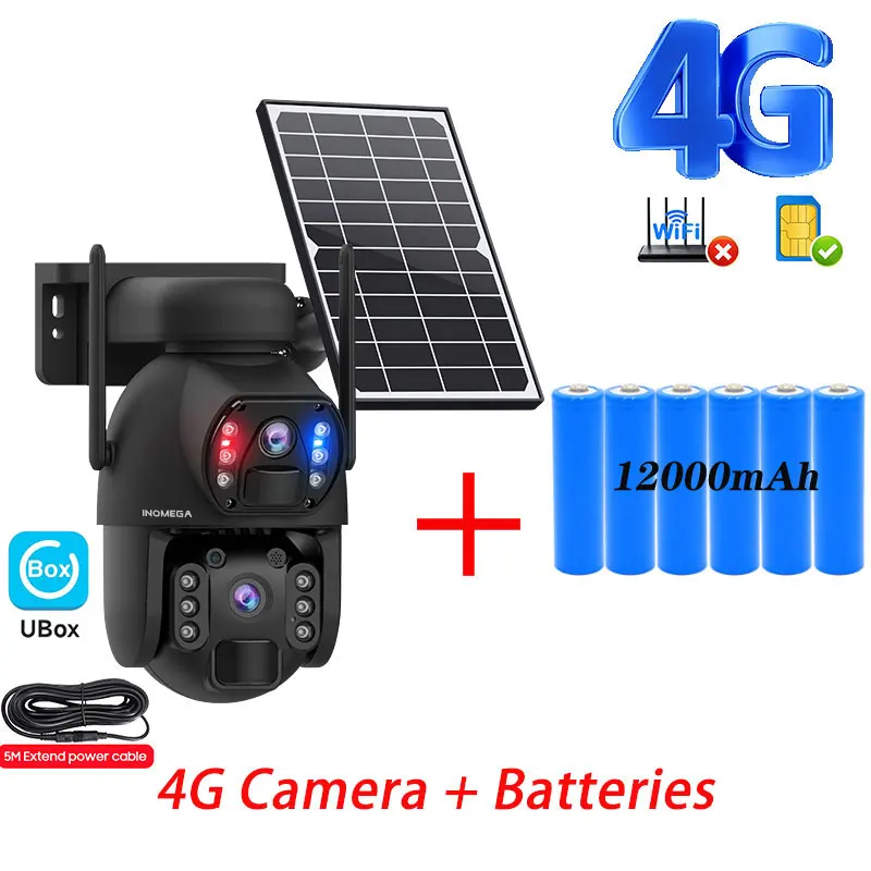 كاميرا أمان لاسلكية خارجية مقاومة للماء INQMEGA ،...