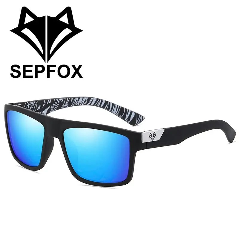 Polarized Sunglasses SEPFOX Men Outdoor Sports Hiking Driving Running UV400 Eyewear