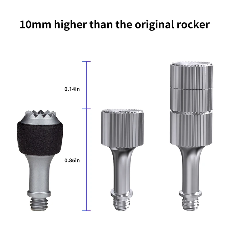 Remote Control Joystick Lengthen Sensitivity Thumb Stick Rocker For Dji Mini 3 3pro /mini 2 / Air 2/air 2S /mavic 3 3pro Drone remote controller radio controller drone joystick bracket