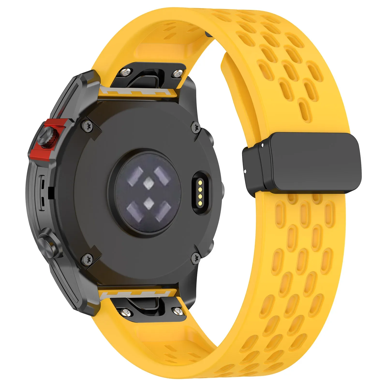Silicone QuickFit Watch Band Strap - Versatile Fit