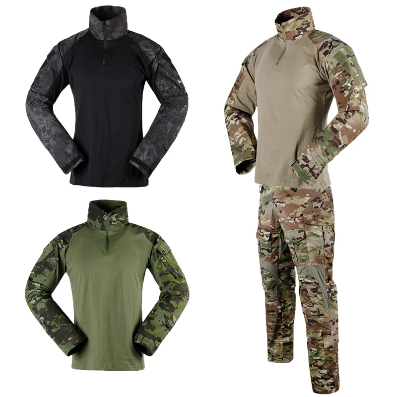 

G3 Combat Uniform Men High Quality Military Tactical Camouflage Suit GEN3 Pants Shirt