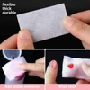 100/500/600/1000Pcs Professional 100% Nail Cotton Pads White Gel Polish Remover Paper Lint-Free Wipes Manicure Cleaning Tools *& 3