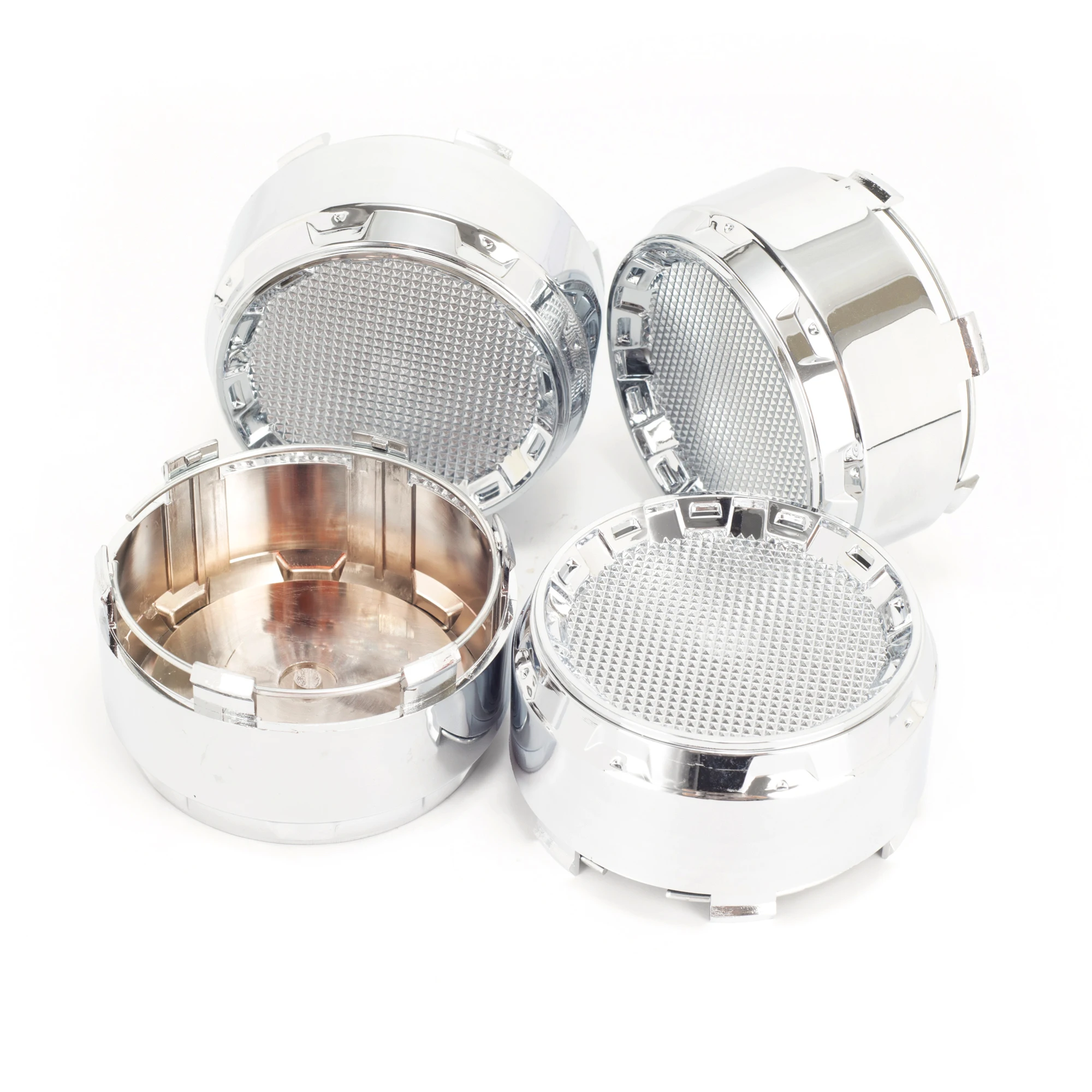 CFPerformance 1/4 Stück 83,5mm(3,29\") AD 79,6mm(3,13\") ID Radnabenkappen für 4/110 - 4/115 und 4/137- 4/156 Twist-Räder NUR – Detail 10