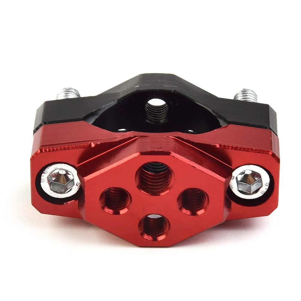 

Accessories 17-32mm 1pc Bracket Holder Mount Bracket Fork Clamp 32mm Motorcycle Red Aluminum Alloy High Quality