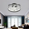 Modern LED Ceiling Fan Light DC Motor 6 Speed ​​Timer Fan Low Floor Attic Remote Control Decorative Fan Light 3