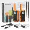 2PCS Baofeng F22 Walkie Talkie PMR FRS Long Range Mini Rechargable Type-C Charger Portable Two Way Radio For Hiking 6