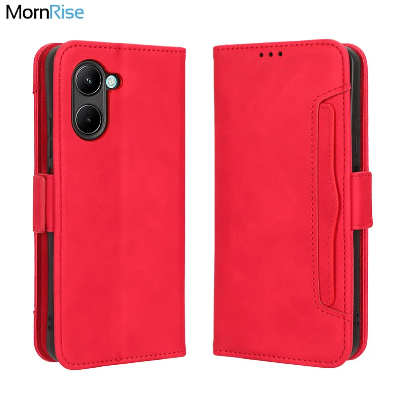 

Wallet Cases For OPPO Realme C33 4G Case Magnetic Closure Book Flip Cover For Realme C33 Leather Card Holder Mobile Phone Bags