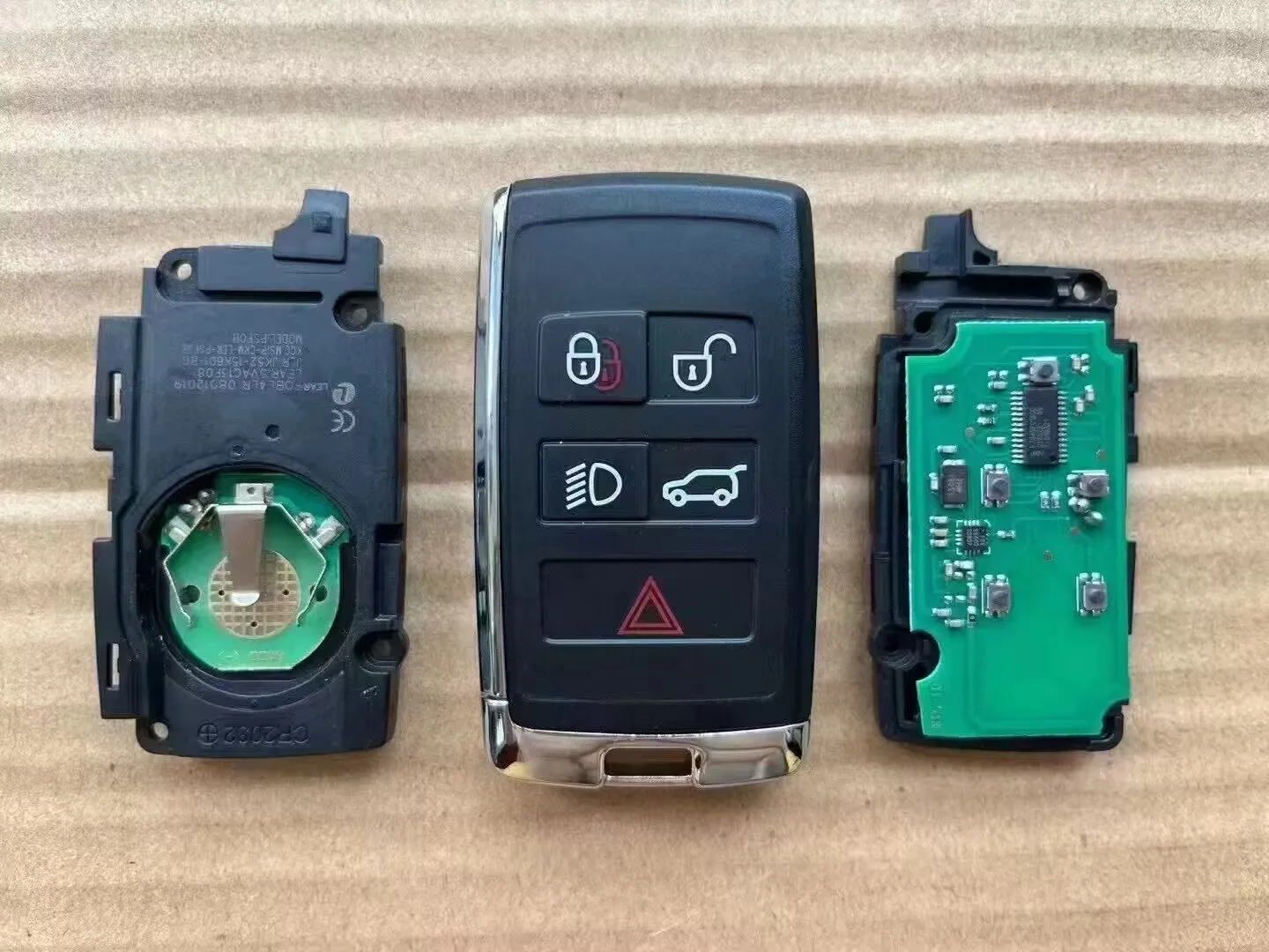 Keyless Go Smart Remote Car Key Fob For Land Rover Range Rover Evoque 2018-2023 5 Buttons 315MHz 434MHz Fob JK52-15K601-BG JK52