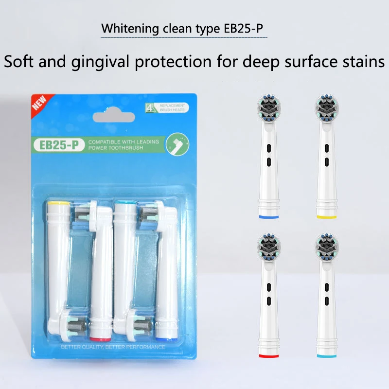 Toothbrush Heads 4Pcs Electric For Oral B Replacement Hygiene Clean