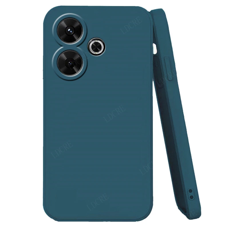 Shockproof Original Liquid Silicone Phone Case Cover - Soft TPU Bumper Back